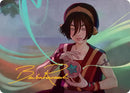 Image for Toph, the First Metalbender Art Card (Gold-Stamped Signature) (49) - Magic: The Gathering