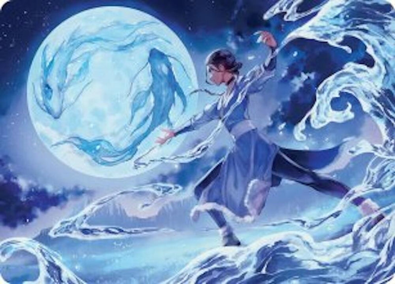 Image for Waterbender Ascension Art Card (6) - Magic: The Gathering
