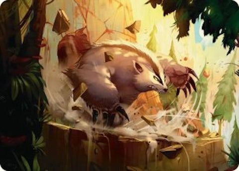 Image for Badgermole Art Card (12) - Magic: The Gathering