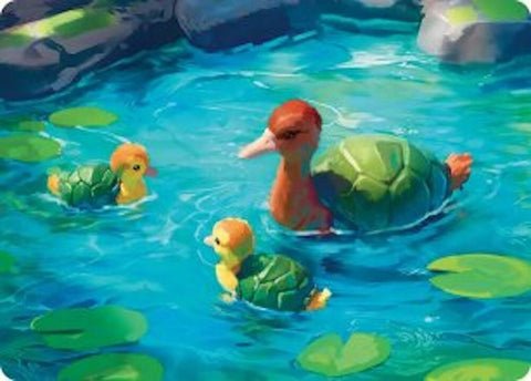 Image for Turtle-Duck Art Card (18) - Magic: The Gathering