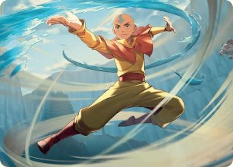 Image for Aang, Swift Savior Art Card (20) - Magic: The Gathering