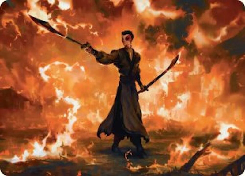 Image for Zuko, Conflicted Art Card (24) - Magic: The Gathering