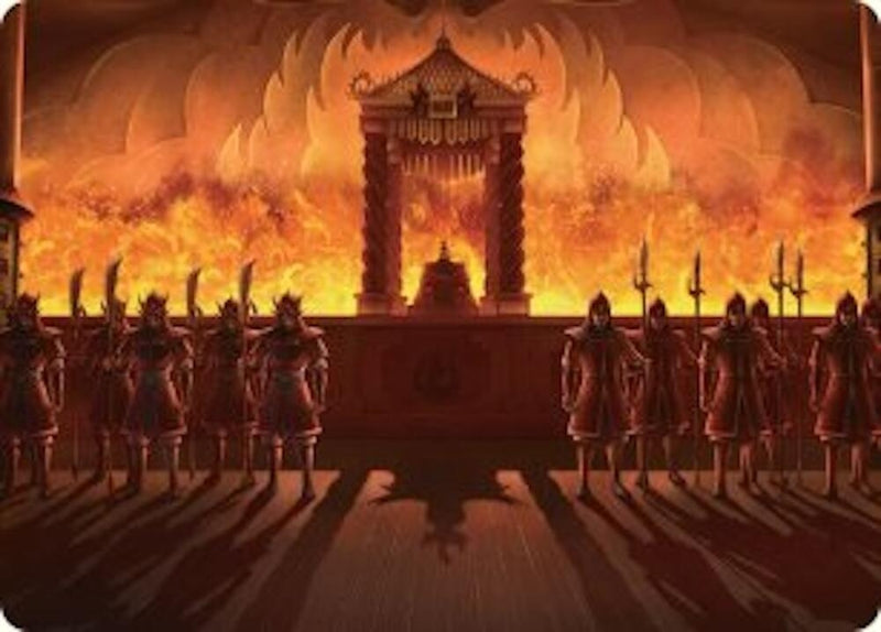 Image for Fire Lord Ozai Art Card (27) - Magic: The Gathering