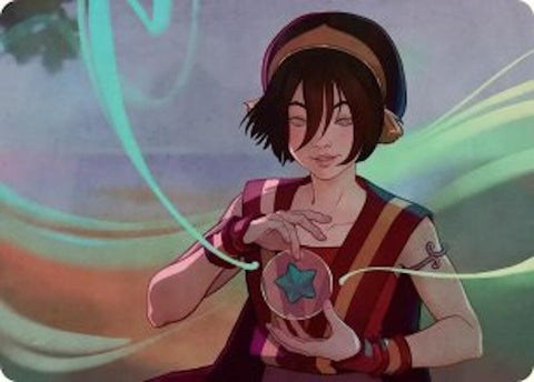 Image for Toph, the First Metalbender Art Card (49) - Magic: The Gathering