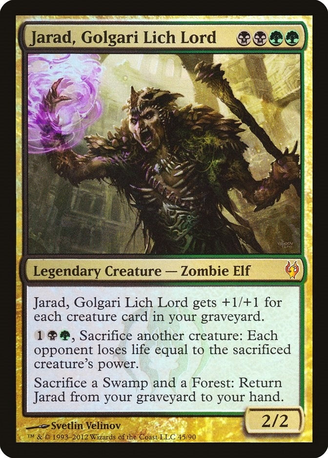 Jarad Golgari Lich Lord (45) [DDJ]