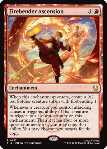 Image for Firebender Ascension (137) - Magic: The Gathering