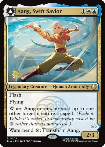 Image for Aang, Swift Savior (204) - Magic: The Gathering