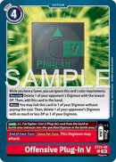 Image for Offensive Plug-In V (ST22-08 U) - Digimon Card Game