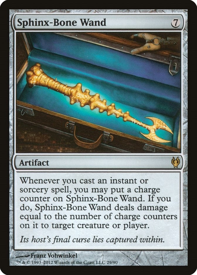 Sphinx Bone Wand (29) [DDJ]