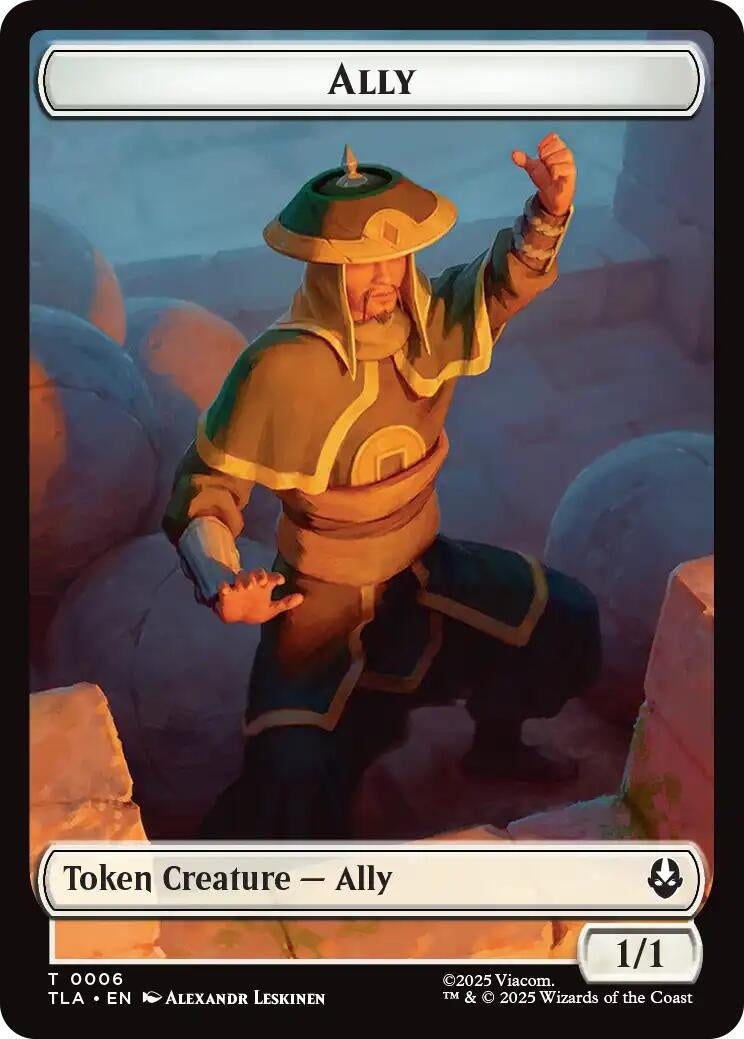 Image for Ally (0006) // Clue (0017) Double-Sided Token (6 // 17) - Magic: The Gathering