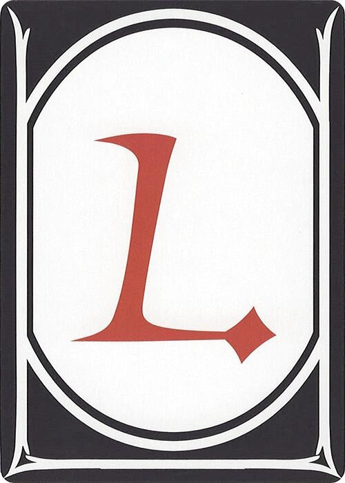 Image for Letter Card - L (Secret Lair Countdown Kit) - Magic: The Gathering