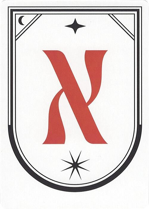 Image for Letter Card - X (Secret Lair Countdown Kit) - Magic: The Gathering