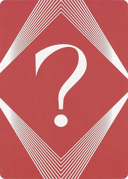 Image for Question Mark Insert Card (Secret Lair Countdown Kit) - Magic: The Gathering