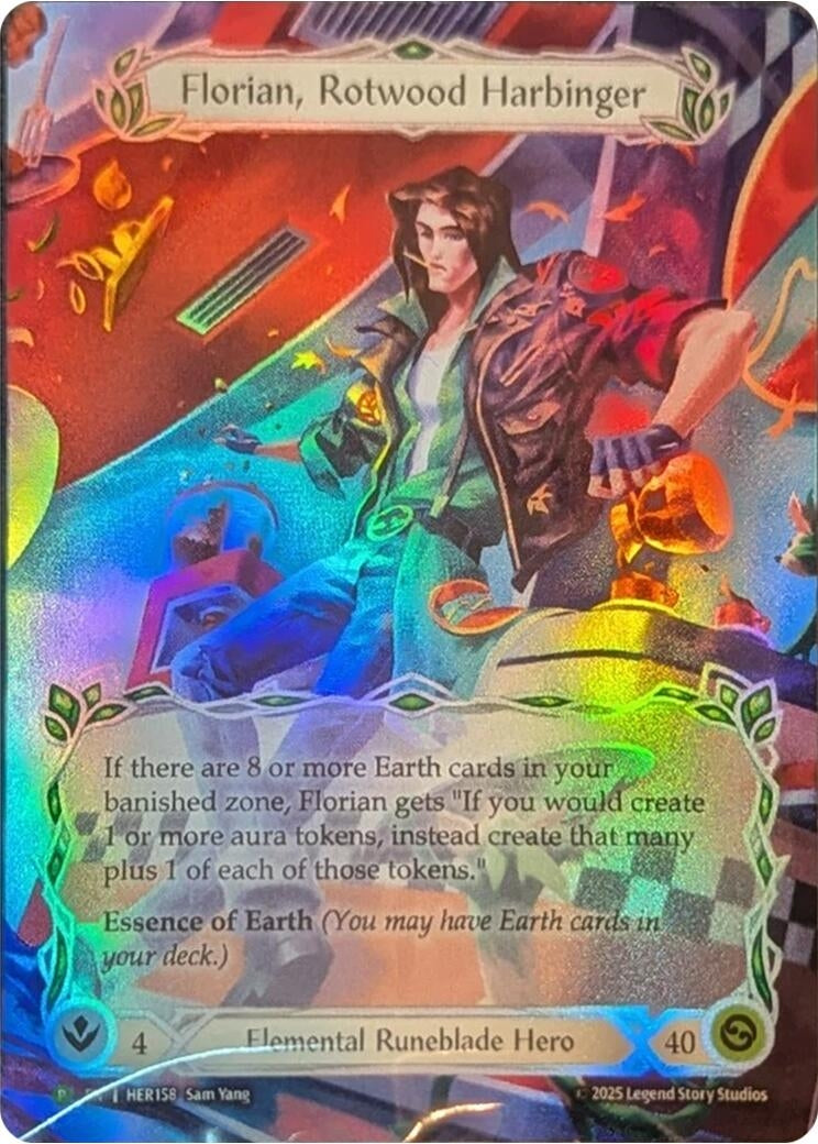 Image for Florian, Rotwood Harbinger - HER158 (HER158) - Flesh and Blood TCG