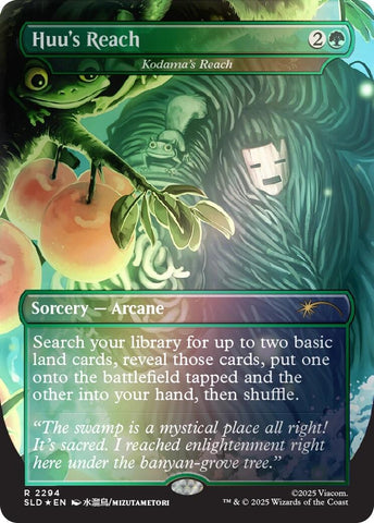 Image for Huu's Reach - Kodama's Reach (Rainbow Foil) (2294) (Secret Lair Drop Series) - Magic: The Gathering