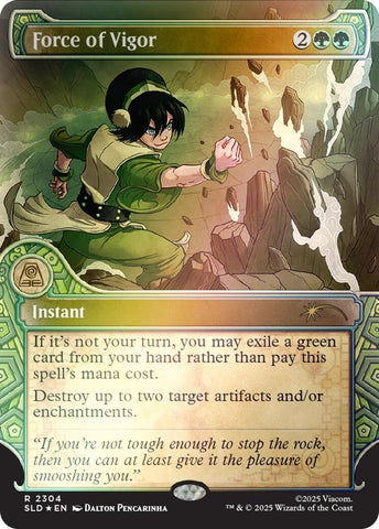 Image for Force of Vigor (Rainbow Foil) (2304) (Secret Lair Drop Series) - Magic: The Gathering