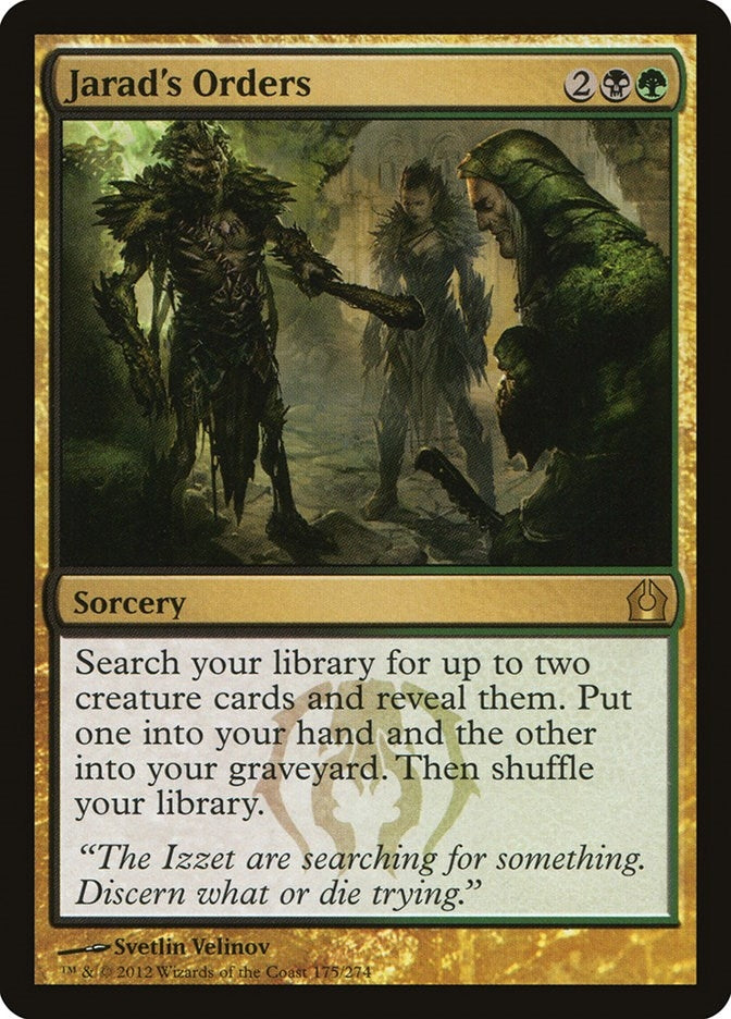 Jarads Orders (175) [RTR]