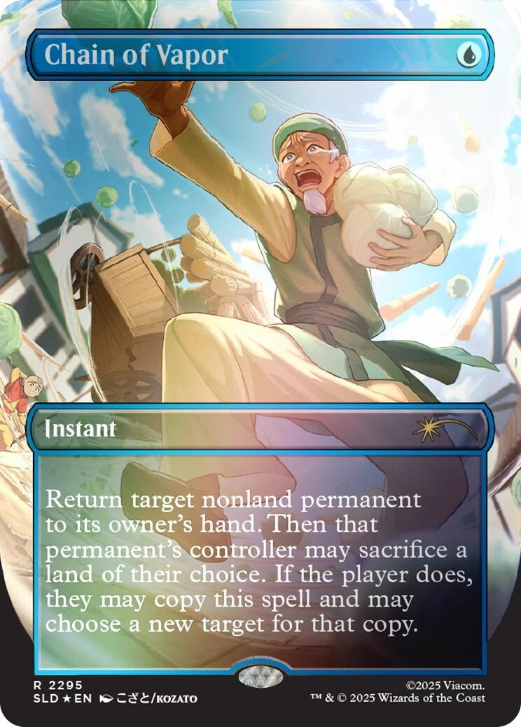 Image for Chain of Vapor (Rainbow Foil) (2295) (Secret Lair Drop Series) - Magic: The Gathering