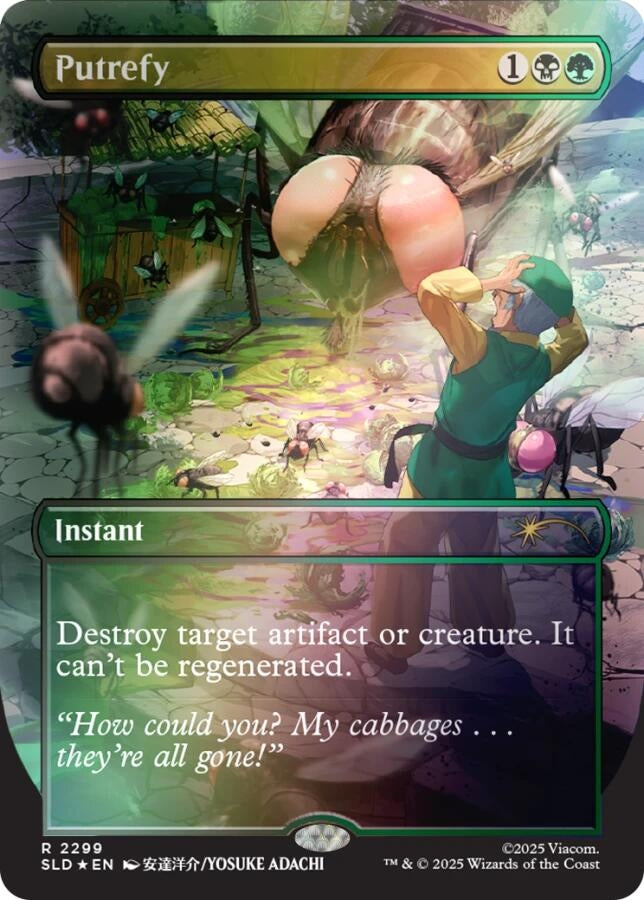 Image for Putrefy (Rainbow Foil) (2299) (Secret Lair Drop Series) - Magic: The Gathering