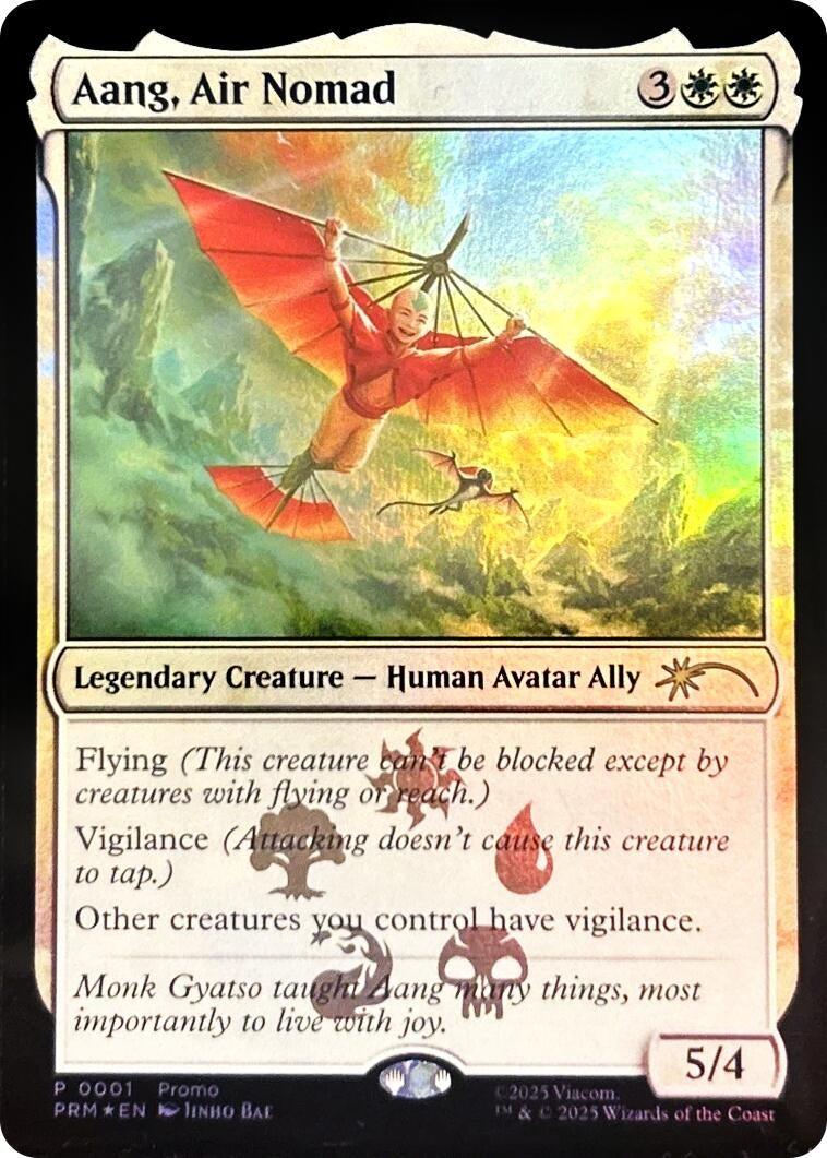 Image for Aang, Air Nomad (1) - Magic: The Gathering