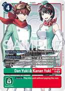 Image for Dan Yuki & Kanan Yuki (BT24-085) (Time Stranger) (BT-24) - Digimon Card Game