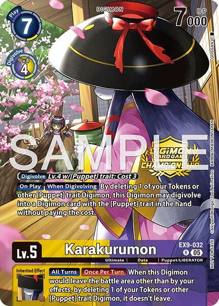 Image for Karakurumon (Championship 25-26 Season 2 Tamers Pack) (EX9-032 R) - Digimon Card Game
