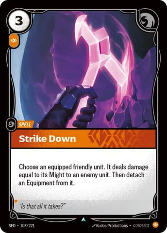 Strike Down (107/221) (Spiritforged)