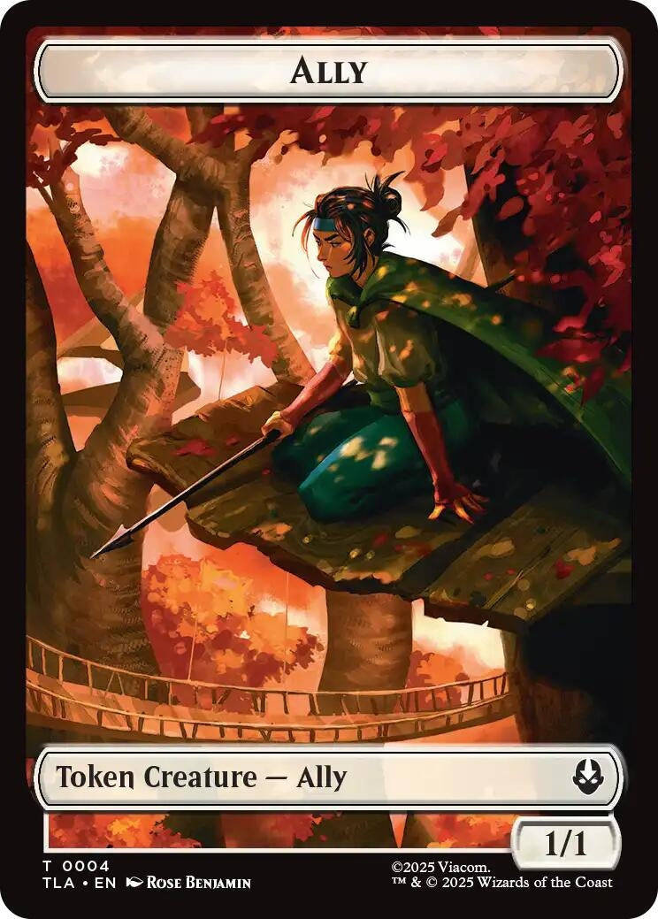 Image for Ally (0004) // Spirit Double-Sided Token (4 // 3) - Magic: The Gathering