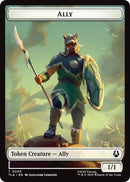 Image for Ally (0005) // Soldier (0002) Double-Sided Token (5 // 2) - Magic: The Gathering