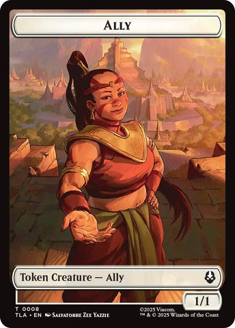 Image for Ally (0008) // Soldier (0002) Double-Sided Token (8 // 2) - Magic: The Gathering