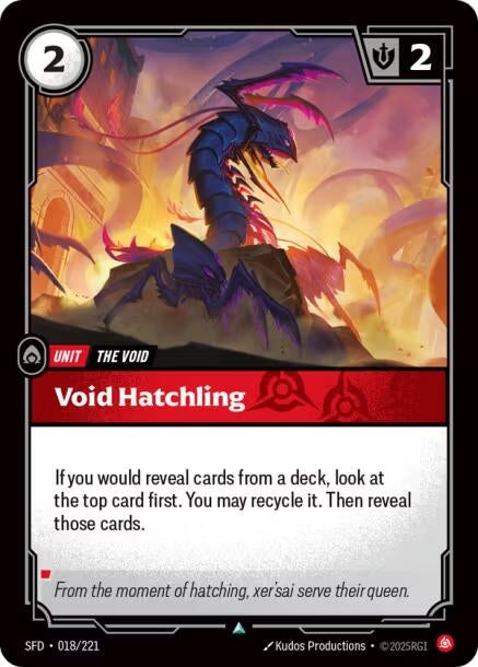 Void Hatchling (018/221) (Spiritforged)