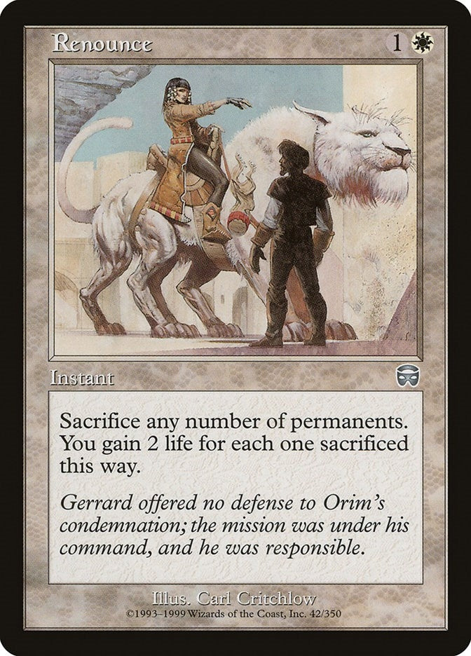 Renounce (42) [MMQ]