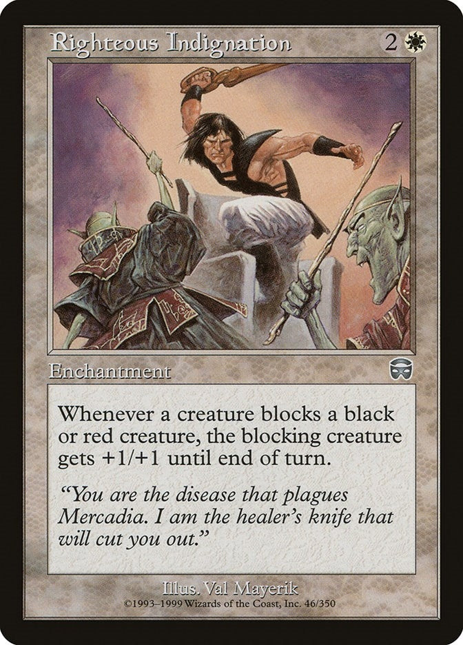 Righteous Indignation (46) [MMQ]
