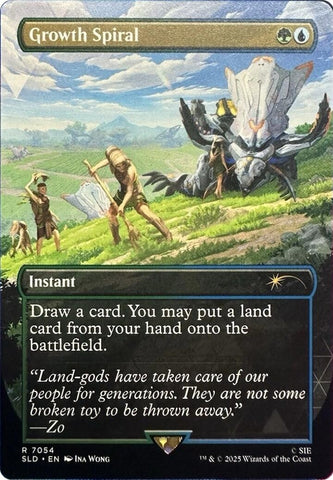 Image for Growth Spiral (7054) (Secret Lair Drop Series) - Magic: The Gathering