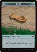 Image for Clue (0014) // Copy (0002) Double-Sided Token (14 // 2) - Magic: The Gathering