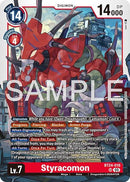 Image for Styracomon (BT24-018 SR) (Time Stranger) (BT-24) - Digimon Card Game