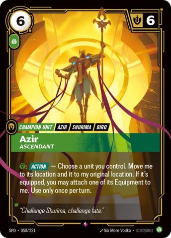 Azir - Ascendant (050/221) (Spiritforged)