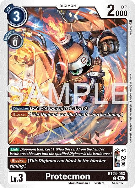Image for Protecmon (BT24-053 C) (Time Stranger) (BT-24) - Digimon Card Game