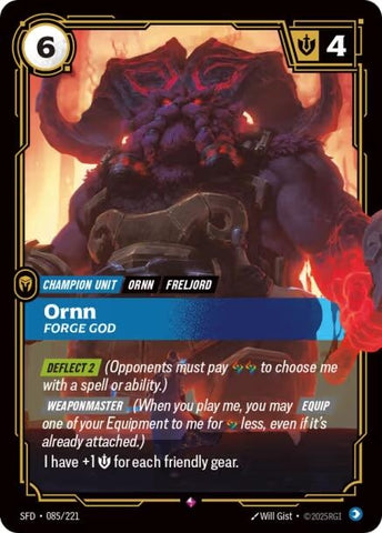 Ornn - Forge God (085/221) (Spiritforged)
