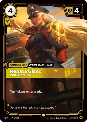 Renata Glasc - Industrialist (Alternate Art) (171a/221) (Spiritforged)