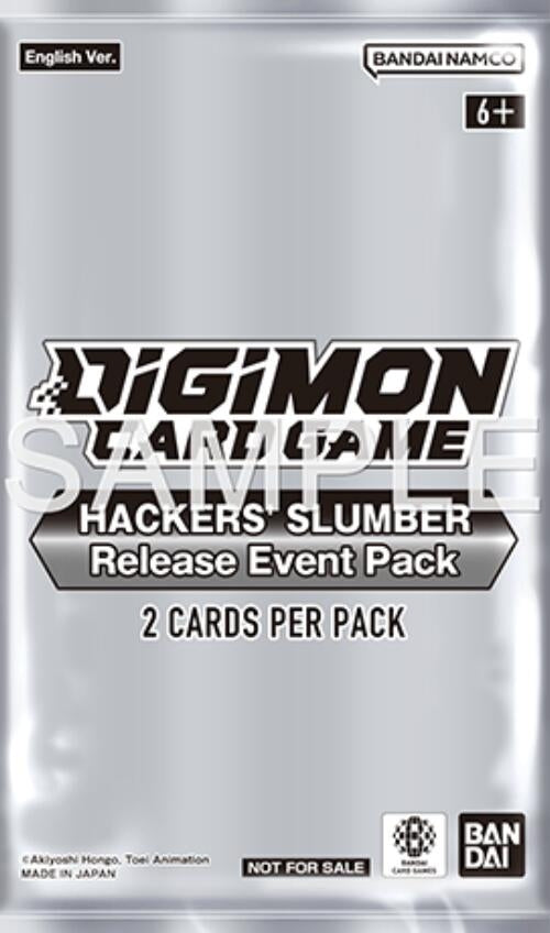 Image for Hackers' Slumber Release Event Pack - Digimon Card Game