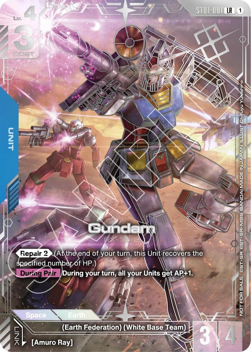 Image for Gundam (Regional Championship 2nd Place) (ST01-001) (Gundam Promotional Cards) - Gundam Card Game