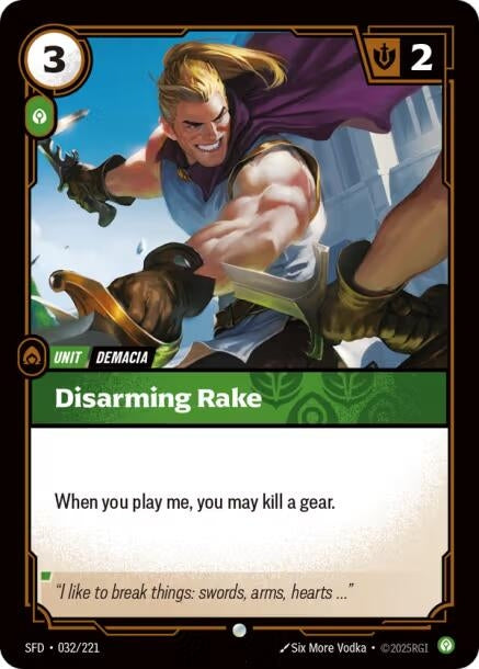 Disarming Rake (032/221) (Spiritforged)