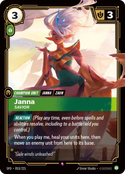 Janna - Savior (053/221) (Spiritforged)