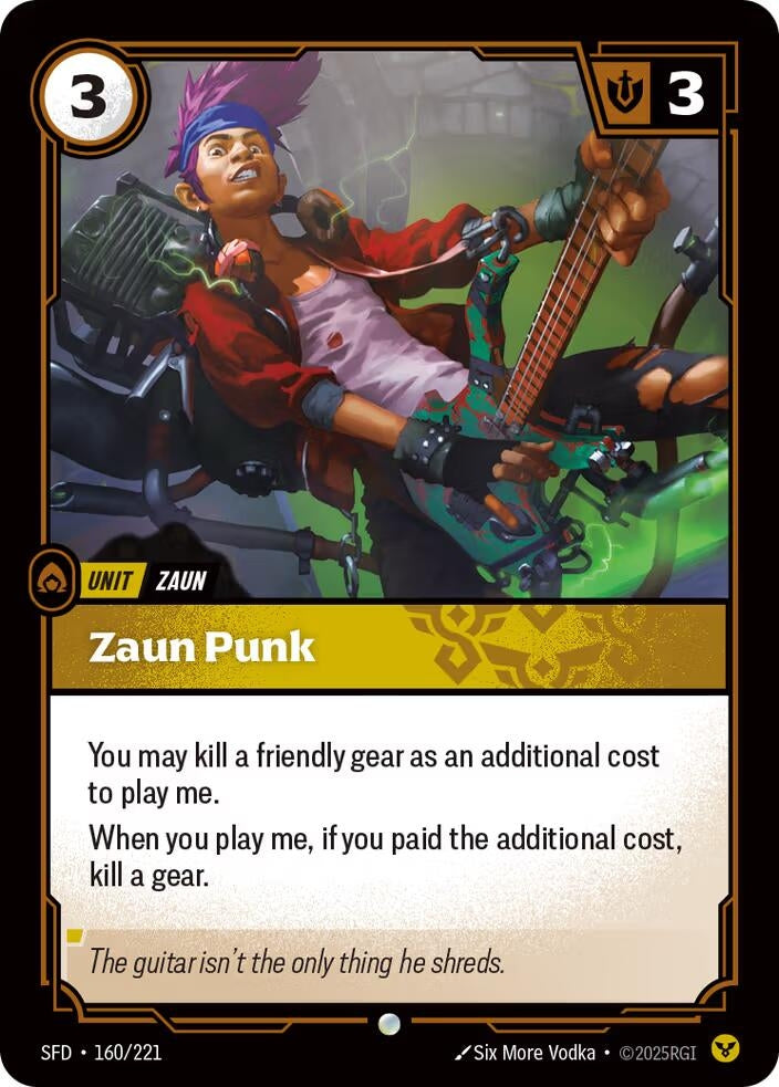 Zaun Punk (160/221) (Spiritforged)