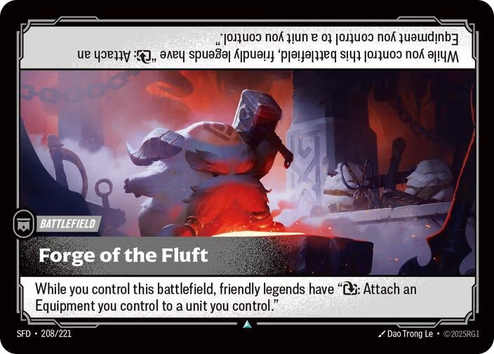 Image for Forge of the Fluft (208/221) (Spiritforged) - Riftbound: League of Legends Trading Card Game