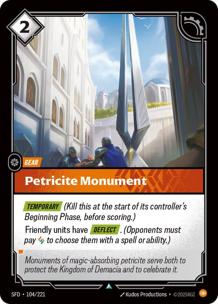 Petricite Monument (104/221) (Spiritforged)