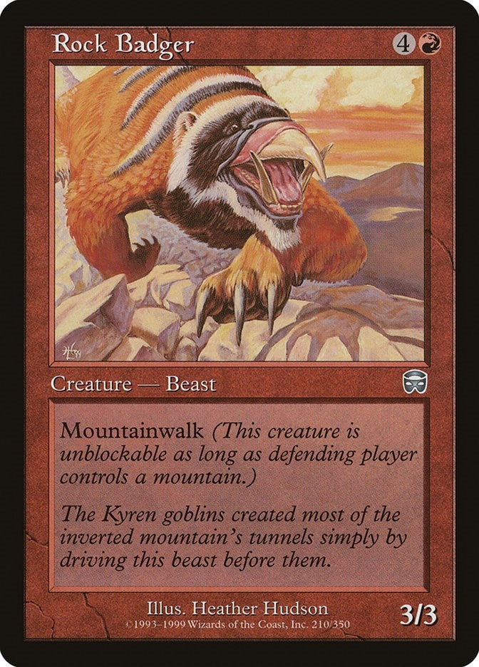 Rock Badger (210) [MMQ]