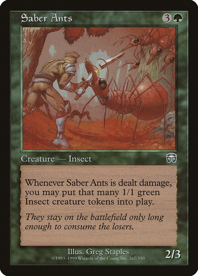 Saber Ants (267) [MMQ]