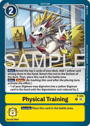 Image for Physical Training (P-105) (Alternate Art) (P-105 P) - Digimon Card Game